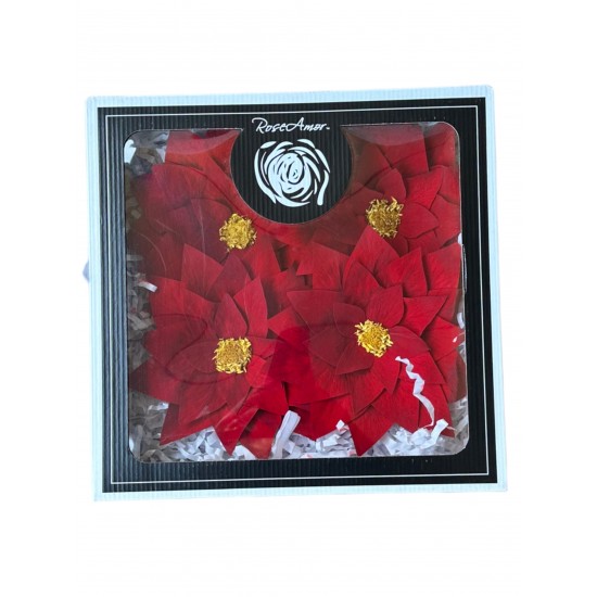 Poinsettias Rood Preserved